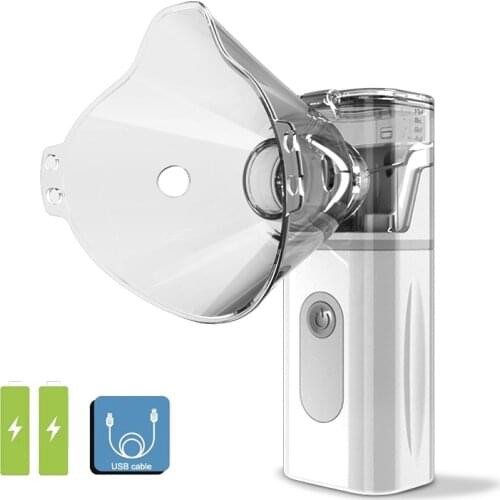 Portable Mini Inhaler Nebulizer Adult And Children Asthma Steam Device Rechargeable Nebulizer Machine Automation Atomizer