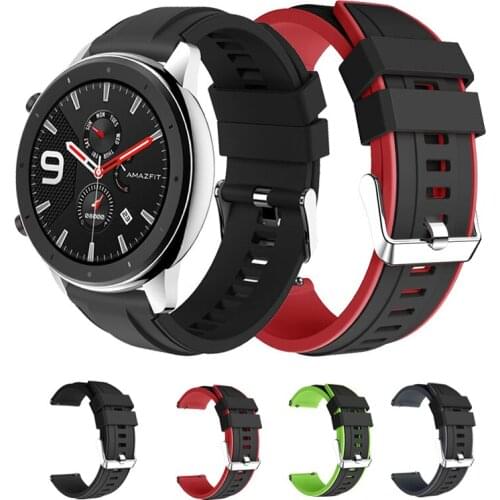 Replaceable Watchbands for HUAWEI WATCH GT 2 46mm/GT Active 46mm/HONOR Magic Silicone Strap Band GT2 Official style Bracelet