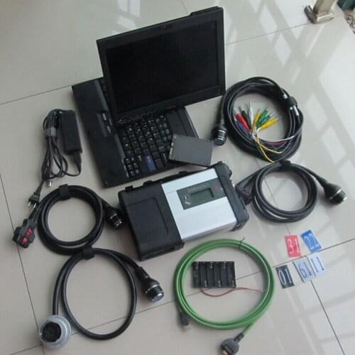 Super MB Star C5 SD C5 with 2020.12V Software HDD/SSD installed well on used laptop tablet X200t Auto Repair Star Diagnosis tool