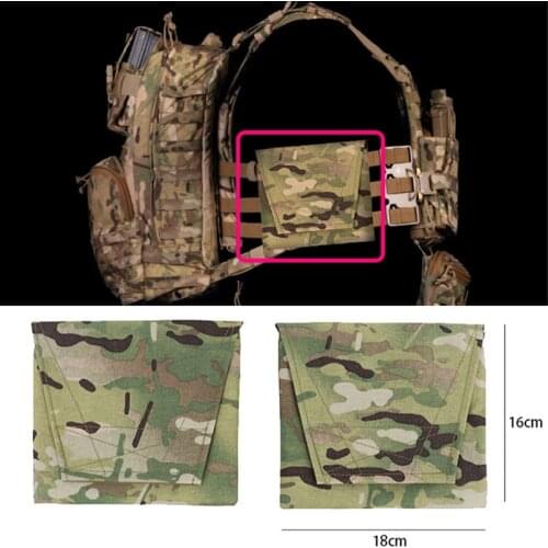 Tactical Vest Side Panel Pocket Camouflage Surround Side Panel Waist Patch