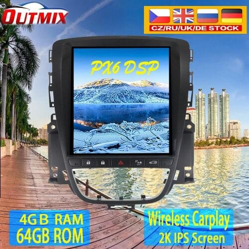 Tesla 4GB+64GB BIG Screen Android 9.0 Car gps navigation For OPEL Vauxhall Holden Astra J 2010 2011 2012 2013 radio stereo dvd