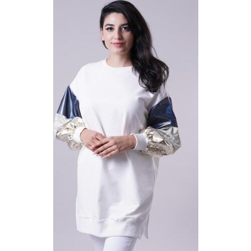 MANGA Womens Sleeve Detailed TunicMANGA Womens Sleeve Detailed Tunic