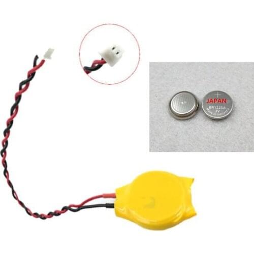 1PCS New BR1225A with line 125 degree high temperature button battery high temperature with plug