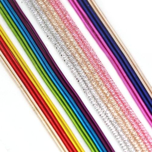 10g Sewing Embroidery Floss Thread French Bullion Wire Copper Wire Embroidery Badge Mat Hand Cross Stitch Jewelry Accessories