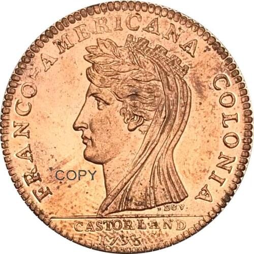 1796 United States Half Dollar Red Copper collectibles Copy Coin