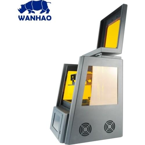 2019 WANHAO High precision cheap DLP LCD SLA Resin Jewelry Dental 3D Printer D8 with touch screen
