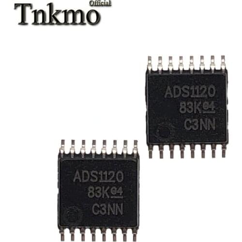 5PCS ADS1120IPWR TSSOP-16 ADS1120IPW TSSOP16 ADS1120 1120IPWR 1120 16-bit digital-to-analog converter New and original