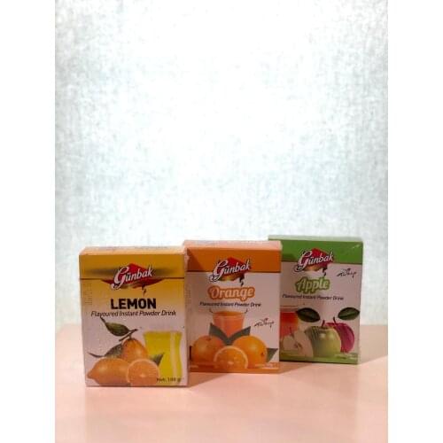 Bellis by b store elma çayı portakal çayı limon çayı türk meyveli çay bitkisel organik doğal toz çay ( her paket 100 gram)