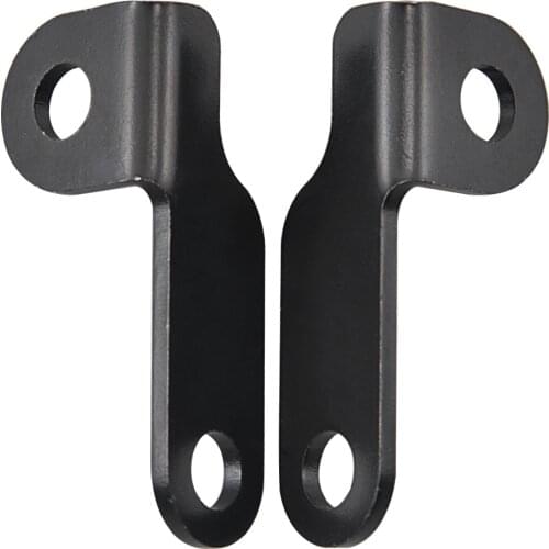 Motorcycle Black Turn Signal Light Holder Relocation Bracket Front Rear Fork Clamp For Harley Sportster Motorbikes