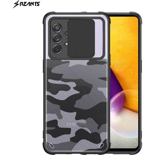 For Samsung Galaxy A52 A72 5G Case Camouflage Military Shockproof Slide Camera Protection Cover For Samsung M12 M62 F62 Rzants
