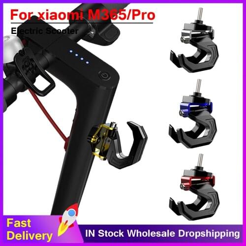 Double Eagle Claw Hook Electric Scooter for Xiaomi M365 Front Hook Hanger Helmet Bags Claw Aluminum Alloy Metal Hook Accessories