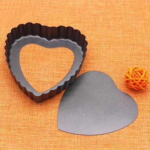 Heart Shape Non Stick Baking Tray Pans DIY Cake Baking Cake Mold Carbon Steel Pastry Bakeware Pan Baking Supplies