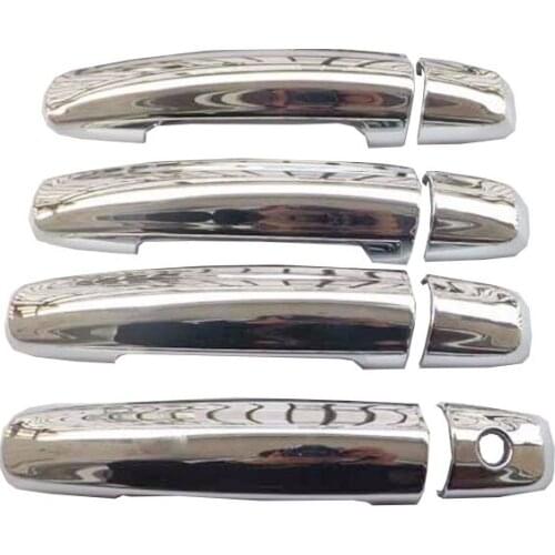 For Suzuki Sx4 S-cross 2014 2015 2016 2017 2018 Abs Chrome Door Handle Cover Car Styling Stickers Auto Accessories 8 Pcs