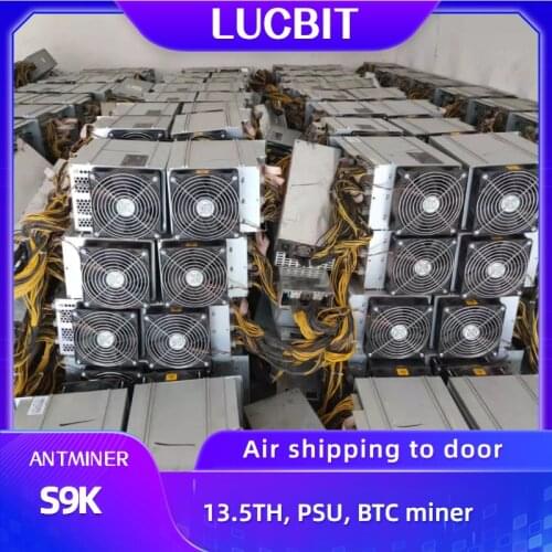 LUCBIT Asic Miner Antminer S9K 14Th/s with PSU Second Hand Blackchain Miners