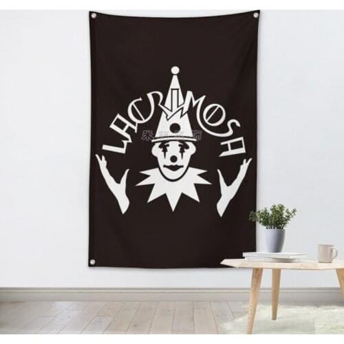 Lacrimosa Music Band Banners Wall Flags Tapestry Cloth Art Bar Cafe Hotel Theme Background Decoration