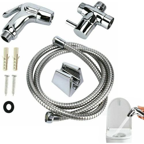 Bathroom Shower Head Stainless Steel Hand Held Toilet Bidet Water Spray Head HOT