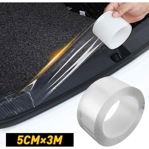3M Transparent Car Door Edge Protection Stickers Clear Car Wrap Film For Lada Vesta Niva Granta Kalina Samara Vaz 2107 2110 2109