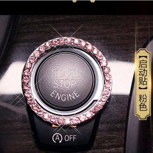 Car Ignition rhinestone ring decoration cover accessories for Hyundai ix35 iX45 iX25 i20 i30 Sonata,Verna,Solaris,Elantra,Accent
