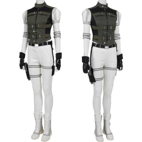 Adult Women Widow Cosplay Costume Yelena Battle Bodysuit Halloween Party Outfit Full Set With Accessories