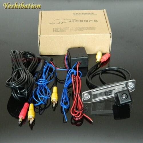 Yeshibation Rearview Back Up Camera with Power Relay / Filter For KIA Sorento / NAZA Sorento 2007~2015 Car Rear View Camera