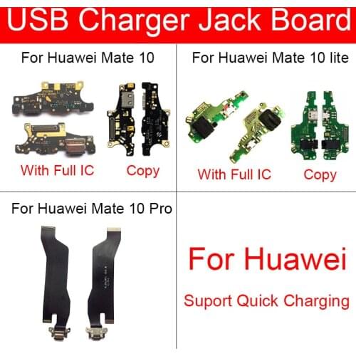 Charger USB Jack Board For Huawei Mate 10 /Lite/ Pro Charging Port Module Usb Connector Board Replacement Repair Parts