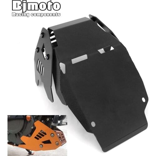 BJMOTO Motorcycle Engine Protective Cover For D uke 390 2017 2018 2019 2020 Engine Guard Glide Skid Plate Protector Duke390