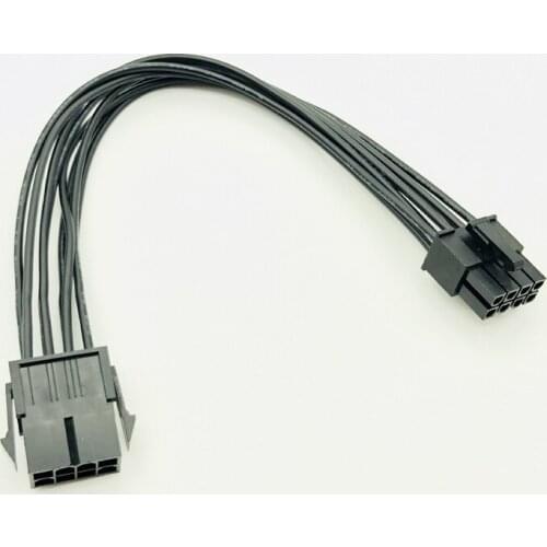 8Pin CPU Power Cable 8 Pin PCI-E to 8 Pin ATX EPS Male to Female PSU Motherboard Power Supply Extension Adapter Cable 20cm 18AWG