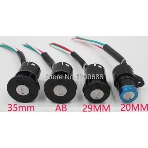 AB Ignition Switch cable Lock wire harness for Motorcycle Electric Bike Ignition wire harness