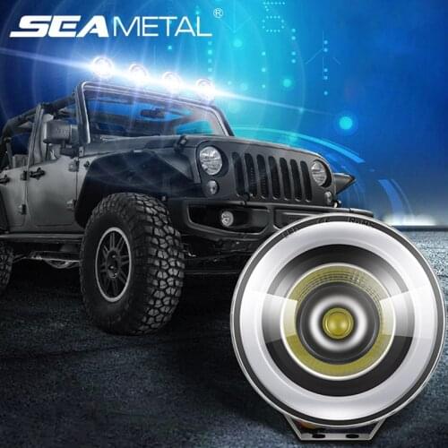 80W 4pcs Car Work Light LED 12V 24V Roof Combo Spot Floor Beams for 4WD Truck Tractor Boat Trailer ATV SUV Offroad Accessories