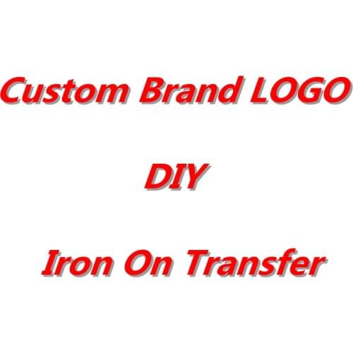 Custom Brand Logo DIY Patches Clothing Iron-on Heat Transfer Vinyl Sticker A-level Thermal Press Girl Boy Custom T-shirt Patch