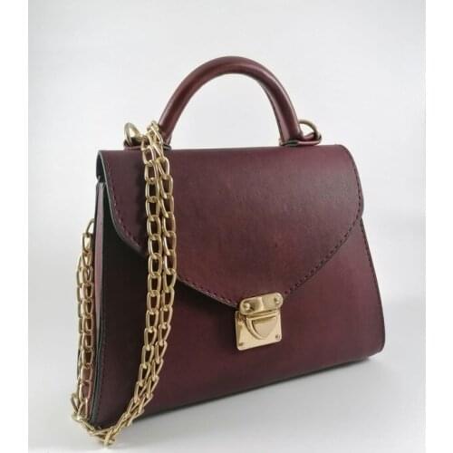Brown Women 'S golden chain Trend Bag 2021