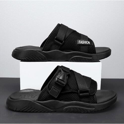 2021 New Fashion Summer Man Casual Shoes Breathable Mesh Shoes Male Beach Sandals Tenis Masculino