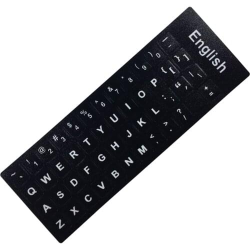 Keyboard cover Stickers for Laptop PC Keyboard 10" to 17" Computer Standard Letter Layout Keyboard Covers Film