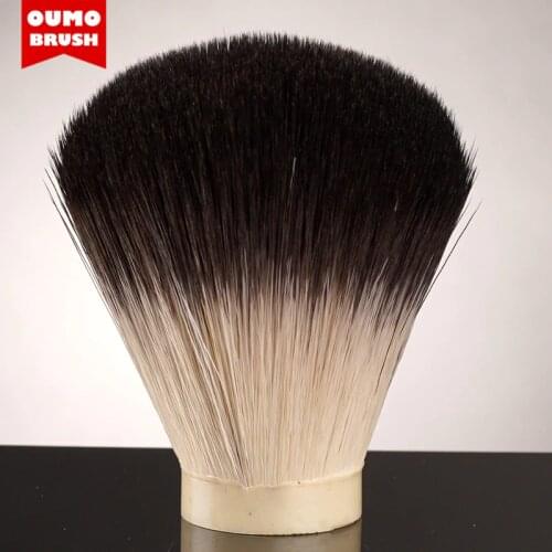 OUMO BRUSH-imitate black badger synthetic hair knot shaving brush knots