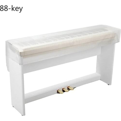 Transparent Frosted Piano Cover 61 76 88 Keys Digital Piano keyboard Dust Cover H8WC