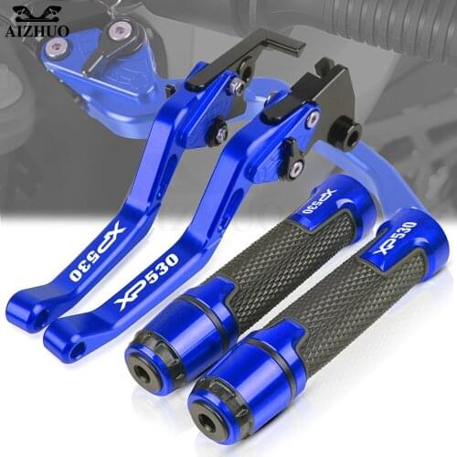 XP 530 Motorcycle Adjustable Brakes Clutch Levers Handle Bar FOR YAMAHA XP530 XP 530 2012-2016 2015 2014 Handlebar Accessories