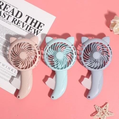 Handheld Fan Household No Battery Mini Fan Electric Fan Usb Pocket Fans Coloured Fans Cooling Random Color Dorm Household