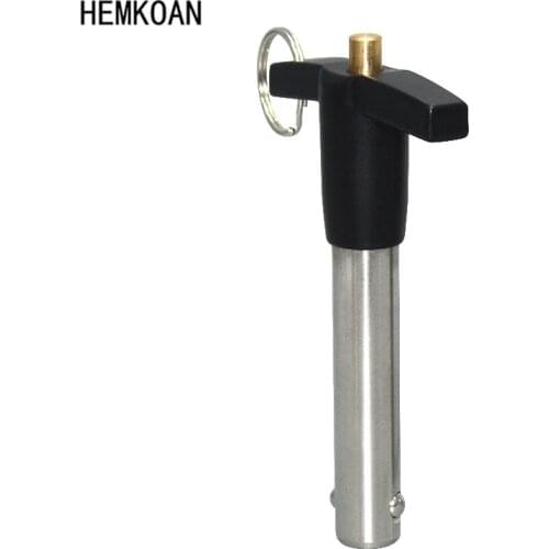T-shaped stainless steel ball head locking pin, safety pin handle stop pin, bolt steel ball quick release pin