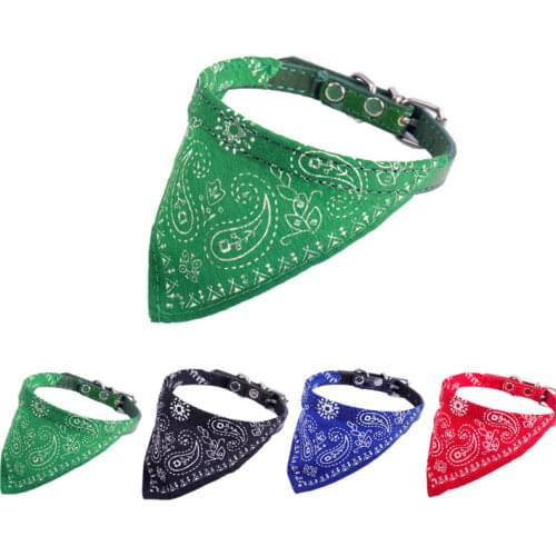 Garden Decoration Adjustable Pet Dog Puppy Cat Neck Scarf Bandana Collar Neckerchief Cat Neck Decor Dress Up Pet Accessory