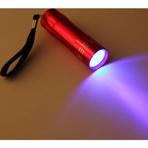 UV Lamp USB Rechargeable Ultraviolet LED Light Ultraviolet Mini LED Flashlight Fluorescent Jade Money Detector UV Curing Light