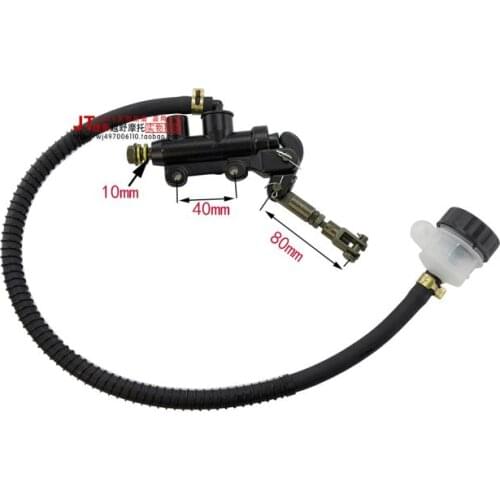 110cc 125cc 250cc Motorcycle Rear Brake Pump Disc Durable Off Road Accessories quad ATV Foot Hydraulic Oil Cup Refit Cylinder