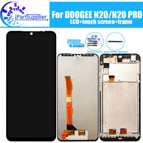 DOOGEE N20 LCD Display+Touch Screen Digitizer Assembly 100% Original New LCD+Touch Digitizer for DOOGEE N20 PRO