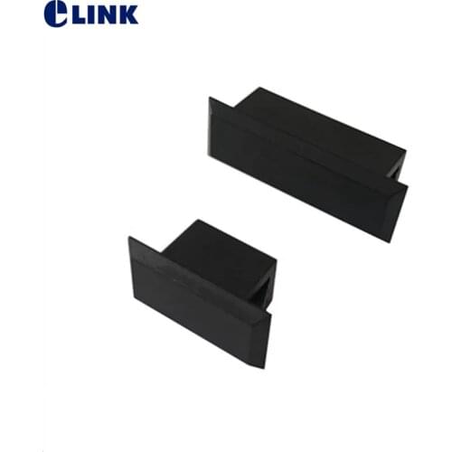 200pcs SC plug Duplex simplex Dust CAP for SC fiber optic adapter coupler protective cover DX SX free shipping ELINK