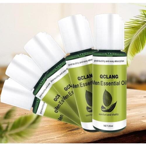 5pcs Mens Massage Essential Oil For Man Big Dick Enlargement Cream Male Growth Penis Enlarger Big Dick Increase XXL Cock Bigger