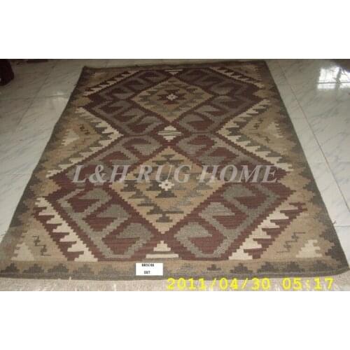 Free shipping 10'X13' Pakistan kilim carpets,hand knotted carpets, Turkish style woolen rug