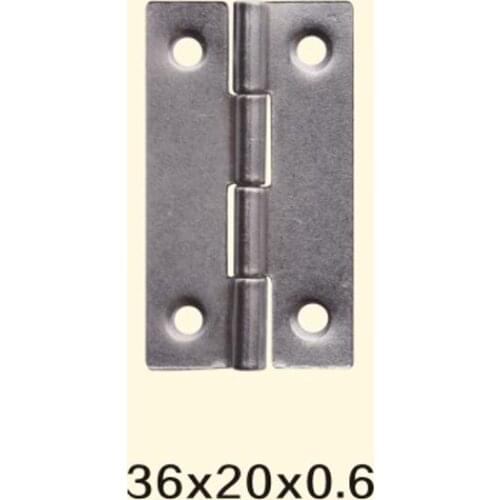 Freeshipping 36*20*0.6mm Iron Metal Hinge Sewing Machine Folding Table Furniture Flip Tray Hinges Big Door Hinges