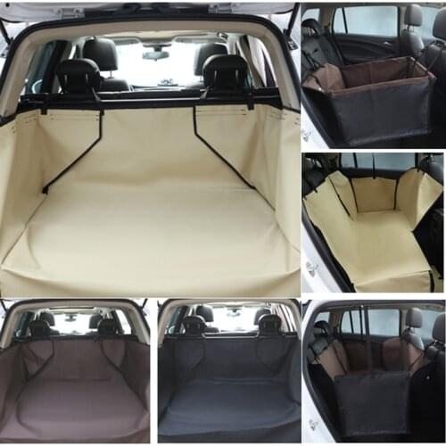 Dog car seat cover, waterproof pet car rear cushion, car back cushion, hanging mattress, pet supplies