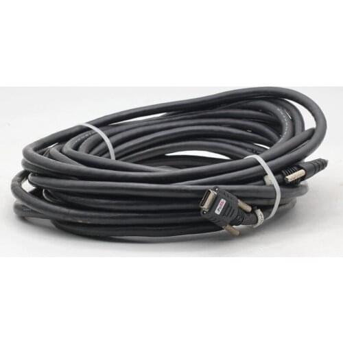 Used Original imported Camera Link data cable mdr26 small port with POCL power supply 10m long