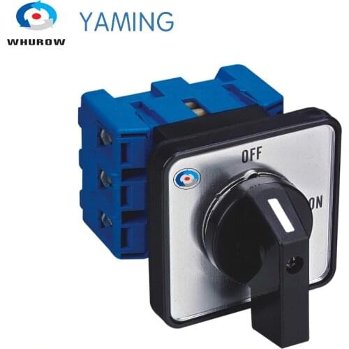 Isolating switch on off 40A 3 phase rotary changeover cam main interruptor disconnect safty control switch YMD11-40C