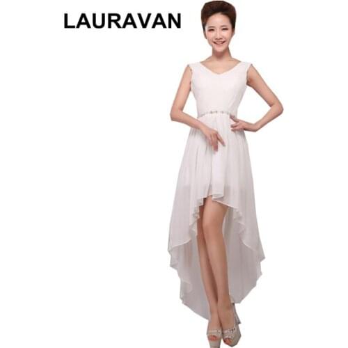 Sweet sixteen classy ivory v neck plus size yellow evening teen pageant high low ball occasion dresses short new arrival 2020